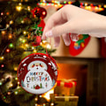 Miniatyrbild 4 av 5: Julgåva, Smyckesset med tomte för DIY, jul armband för barn, välsignelsepåse, perfekt för jul/fest/födelsedag (A)