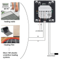 Miniatyrbild 4 av 4: 3a Programmerbar Rumstermostat för Elektrisk Golvvärme (utan Sensor)