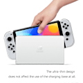Miniatyrbild 4 av 5: Nintendo Switch OLED Skyddande Fodral Switch OLED Kristallfodral Switch OLED Skyddande Fodral PC-Röd