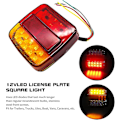 Miniatyrbillede 3 af 5: Caravan Baglygte - 12v Led Baglygte Til Lastbiler Og Trailere (pakke Med 2x)