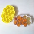 Miniatyrbild 4 av 5: Mini bikakesilikonform för isbitar till köket (genomskinlig)