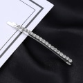 Miniatyrbilde 2 av 5: WABJTAM hårklemme, 10 stk. hårnåler med rhinsten, diamant hårspenner, kvinner hårklemme, egnet for alle frisyrer sølv
