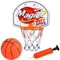 Miniatyrbild 2 av 5: Basketbollkorg Basketbollset för Barn Bärbar Inomhus Utomhus Leksaker Barn Sport Spel för Pojkar Flickor 6 7 8 9 År Gammal