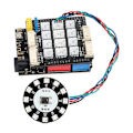 Miniatyrbild 3 av 5: 12-bitars Ws281b 3535 RGB LED-drivrutinmodul, programmerbar LED-ringlampsmatris med integrerade drivrutiner för R3
