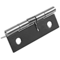 Miniatyrbillede 2 af 5: 2x Sølvfarvede Metal 50362mm Fjederbelastede Selvåbnende Hængsler