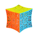 Pikkukuva 2 / 4: Qiyi Dna Concave 3x3 Tarraton Nopeuskuutio Puzzlelelut Lapsille Pojille Dna 3x3x3 Tarraton Kuutio Poikien Lelut