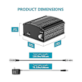 Miniatyrbilde 4 av 5: 48v Phantom Power Bm 800 Mikrofonforsyning Med Adapter Xlr Lydkabel For Alle Musikk Opptak