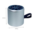 Miniatyrbild 3 av 5: T-WS Trådlös Ljudgåva Bluetooth Liten Högtalare Stödjer FM Aluminiumlegering Subwoofer Bluetooth Högtalare