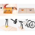 Miniatyrbild 2 av 5: Cykelfäste för gaffelmontering, framhjulsgäffelmontering, cykelgaffelmontering