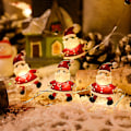Miniatyrbild 1 av 5: 2M 20LED Julbelysning med Tomtefigur