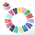 Miniatyrbilde 2 av 5: 15 stk/pakke Candy Color hårnåler Snap hårklemme for barn jente Barrettes BB-klips, sett med 15 stk tilfeldige farger