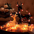 Miniatyrbillede 2 af 5: 1 stk. Jule Candy Cane LED-lyskæde, 3m 30 LED-lys batteridrevet, lysdekoration til julefester DIY-hjemmedekoration