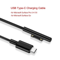 Miniatyrbillede 4 af 5: Pd til USB Type C-stikkabel til opladning af M-icrosoft Surface Pro 3 4 5 6 - Snngv
