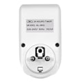 Miniatyrbillede 4 af 5: Eu Plug-in Programmerbar Timer Switch Stikkontakt 50hz Med Sommertid