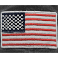 Pikkukuva 2 / 5: Amerikan lipun peseytynyt baseball-lippis 3d-kirjailu kirjain baseball-lippis miehille ja naisille Usa American Retro Cap