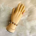 Miniatyrbild 2 av 5: Flexibel träningshandmodell för övning, nagelsalong träningshandmodell kan sätta in nagelbitar för att bära handskar armband ring display undervisning (gul)(2p