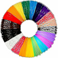 Miniatyrbillede 1 af 5: 10x Pla 3d Pen Filament, 20 Farver, Mynt3d, Dewang, 3d Pen Og 3d Print Pen, 3m-thsinde