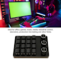 Miniatyrbild 5 av 5: SBSGV Programmerbar knappsats 16 tangenter 3 knappar Blå brytare Mekanisk Hot Swappable Mini knappsats för spelkontor Media
