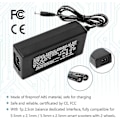 Miniatyrbilde 3 av 5: 42v 2a Lader Adapter Strømadapter for Elektrisk Scooter Balansering Vlo Dc Lader Universell 5,5mm X 2,1mm / 5,5mm X 2,5mm Tilkobling