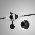 Miniatyrbillede 4 af 5: IP67 Netværk RJ45 Vandtætte Stik / Ethernet RJ45 Vandtæt Stik + Vandtæt Stikdåse til Udendørs Ethernet