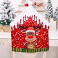 Miniatyrbild 2 av 5: Julstolsöverdrag 4-pack Tyg Lägg Till Stolsöverdrag Juldekoration Passar Alla Stolar Stolsöverdrag Möbelöverdrag