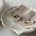 Miniatyrbillede 1 af 5: Wabjtam Åben Tå Ringe Sæt Til Kvinder Simple Tynd Bånd Ring Justerbar-2pack