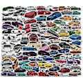 Miniatyrbilde 1 av 5: 100 stk JDM Racing bilklistremerker - Vanntette bilklistremerker i vinyl for barn, bærbar PC, Hydroflask, vannflasker, barnehjelmer, datamaskinbilklistremerker
