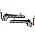 Miniatyrbillede 2 af 5: 8 LED Drl Bilens Dagkørelys - Snngv