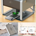 Miniatyrbillede 4 af 5: 5 ark lasergraveret markeringsfarvet papir, lasergraveret markeringspapir, egnet til glas,
