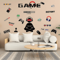 Miniatyrbilde 3 av 5: Boy Gamer Veggklistremerker, Fjernet, 25*35cm*2stk
