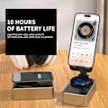Miniatyrbild 5 av 5: Mobiltelefonhållare, Ljud 2-i-1, Roterande, Fällbar Lat Live Streaming Skrivbord, Surfplatta Stativ, Multifunktionell