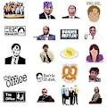 Miniatyrbillede 2 af 5: The Office Stickers (50 stk.) Meme Stickers 4-pak