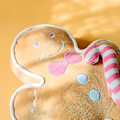 Miniatyrbild 4 av 4: Pepparkaksgubbe plyschdocka kakman plyschfylld leksak pepparkaksgubbe 17 tum - Snngv
