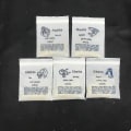 Miniatyrbillede 3 af 5: 100 stk./pose Dental Ortodontiske Gummibånd Ortho Elastikker Latex Bøjler Ikke-giftig Værktøj 3.5oz/5oz/6.5oz Tandlæge Gummibånd