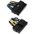 Miniatyrbillede 4 af 5: 24-bens til 18-bens ATX PSU-strømadapterkabel til HP Z220 Z230 Z420 Z620 arbejdsstation 13 tommer (33 cm)