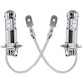 Pikkukuva 1 / 5: 2 kpl Xtreme Super Bright Led H3 -sumuvalopolttimot - Suuritehoinen Cob Universal H3 Led -polttimo Led-sumuvalopolttimot Lampun vaihto - 10000k Deep Blue