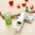 Miniatyrbillede 3 af 5: Drue Cutter, Kirsebærtomat Slicer, Frugt Cutter Værktøj, Køkken Gadget, Grøn
