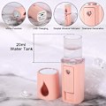 Pikkukuva 5 / 5: Uusia tuotteita vuonna 2023, 2 kappaletta Nano Facial Humidifier Mini Portable Face Mist Steamer Handheld Mist Sprayer With Moisturiz