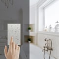 Miniatyrbild 2 av 5: Smart S-witch,smart Wi-fi Wall Swit-ch,2.4ghz Wi-fi Tou-ch Switc-hes,fit For Us Wall Switc-hes, 4