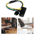Miniatyrbillede 3 af 5: 24-bens ATX-strømkabeladapter til 8-bens til DELL PC - SNNGV