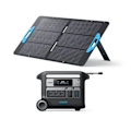 Pikkukuva 1 / 6: KIT Sähkönäyttö Anker SOLIX F2000 yhdessä 100W Aurinkopaneelin kanssa