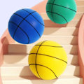 Miniatyrbild 4 av 6: Studsboll Tyst Inomhusbasketboll 18cm Skumbasketboll Tyst Mjuk Boll Studs Basketboll Leksak Barn Sportspel Gåva yellow 1pcs
