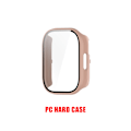 Miniatyrbild 1 av 6: Skärmskyddsfodral med full täckning för Xiaomi Redmi Watch 5 Active Lite Fodral Härdat Glas Anti-repor Film Stötfångare Skyddande Pink PC ForRedmiWatch5Active
