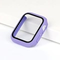 Miniatyrbild 1 av 6: Starlight Skärmskydd för Apple Watch Fodral 44mm 45mm 41 40mm iWatch 6 SE 5 3 42mm 38mm Härdat Glas+Skydd 7 8 Ultra 49MM Lavender 45mm Series 7 8