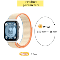 Miniatyrbild 3 av 6: Nylonarmband för Huawei Watch Fit 4 3 Vävda Sport Smartwatch Armband Correa Huawei Watch Fit 4/4 Pro Armband Klockarmband Indigo Huawei Watch Fit 4