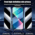 Miniatyrbild 2 av 6: Integritetsskydd för iPhone 16 Pro Max Härdat Glas Anti-spion iPhone 16 15 Pro Max Skyddsfilm Anti-Peeping 3Pcs For iPhone 16 Pro