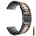 Miniatyrbild 1 av 6: Metallarmband för Samsung Galaxy Watch 7/6/5/4 40mm 44mm Rostfritt Stål Armband Galaxy Watch 6/4 Classic 47mm 43mm 46 42mm/5pro 45mm Black Rose Gold Watch 7 44mm 40mm