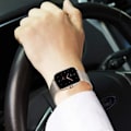 Miniatyrbild 5 av 5: 20mm armband för Amazfit GTS 4/3/2e/Mini/stratos 3/2 Metall Magnetisk loop 22mm klockarmband Amazfit Gtr 4/3/pro/2e/bip-u-s-lite coffee 8 22mm watch band