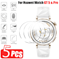 Miniatyrbild 2 av 6: 5 ST Repskyddande Skyddsfilm För GT 5 & Pro Tillbehör Skärmskydd För Huawei Watch GT5 & Pro 46mm 42mm 41mm For GT 5 41mm