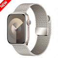 Miniatyrbild 5 av 6: Milanese Armband för Apple Watch 10 46mm 42mm Band Magnetiskt Armband för iWatch Ultra 49mm 9 8 7 6 5 SE 45mm 41mm 44mm 40mm Armband Black 42mm-44mm-45mm